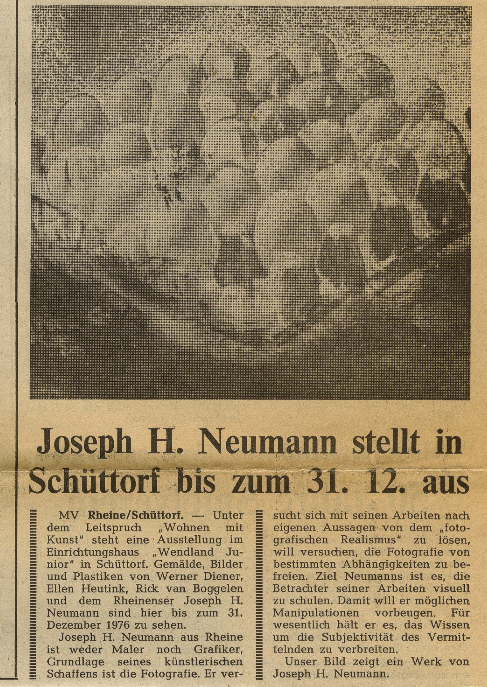 Münsterländische Volkszeitung 22nd December, 1976